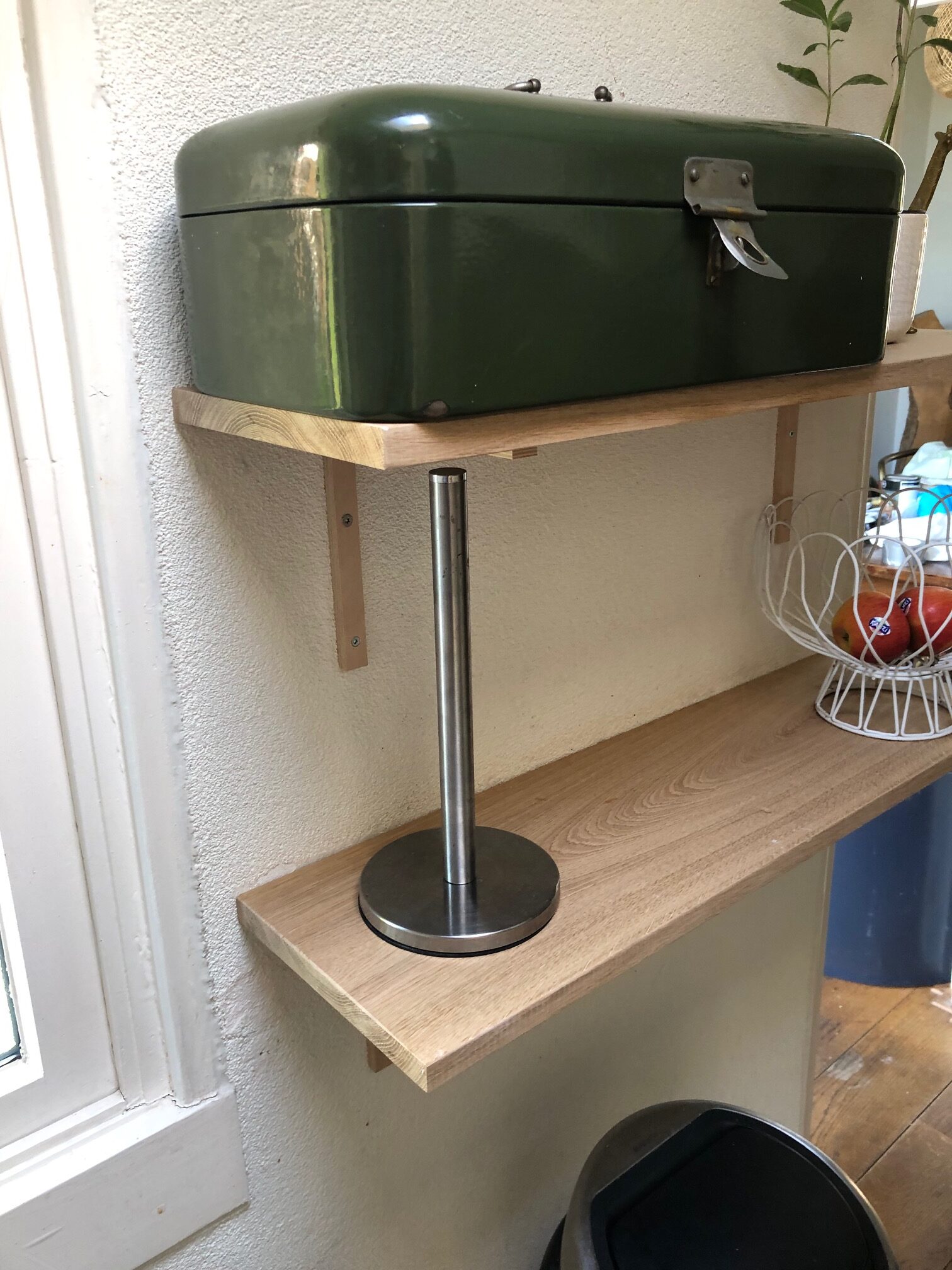 Schappen in kleine keuken